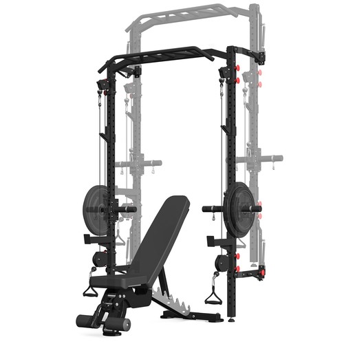 Squat rack pieghevole - , da