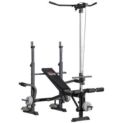 Panca fitness con leg - panca,