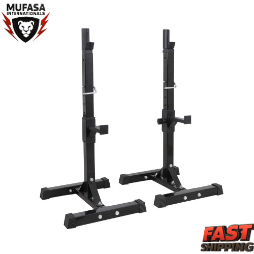 Coppia squat rack - squat, regolabile